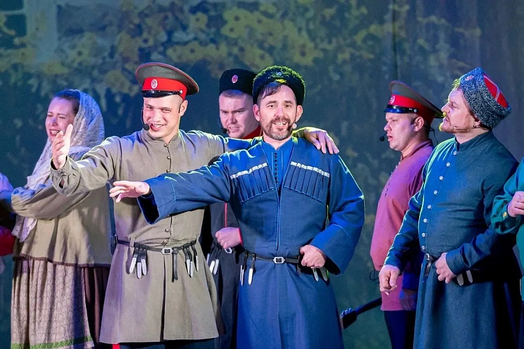 Ансамбль народной песни «Вечёрки» принимает участие во всероссийских казачьих фестивалях 